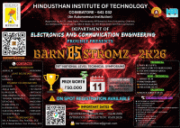 BARNSTORMZ 2K26 ECE Symposium Poster